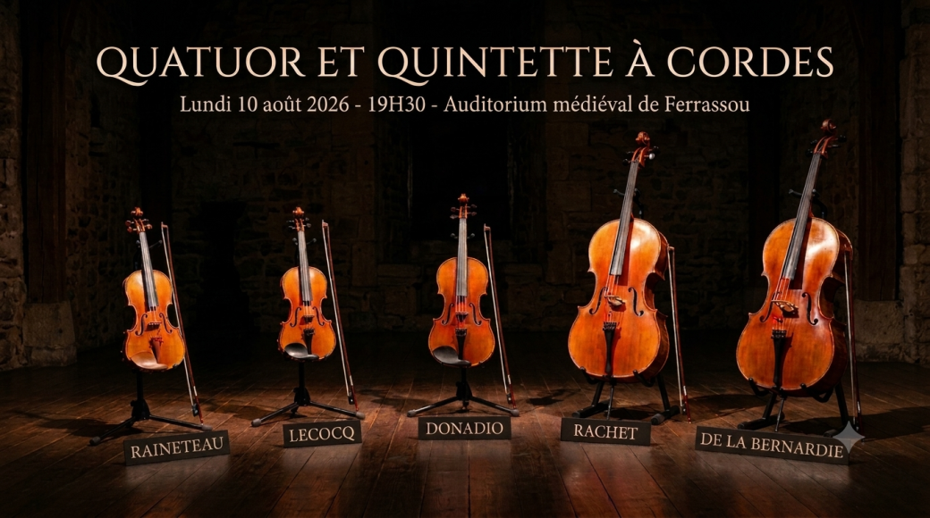 Récital de quatuor et quintette à cordes