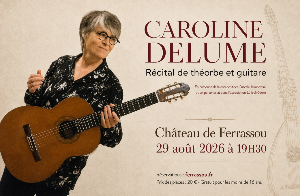Récital de théorbe et guitare par Caroline Delume