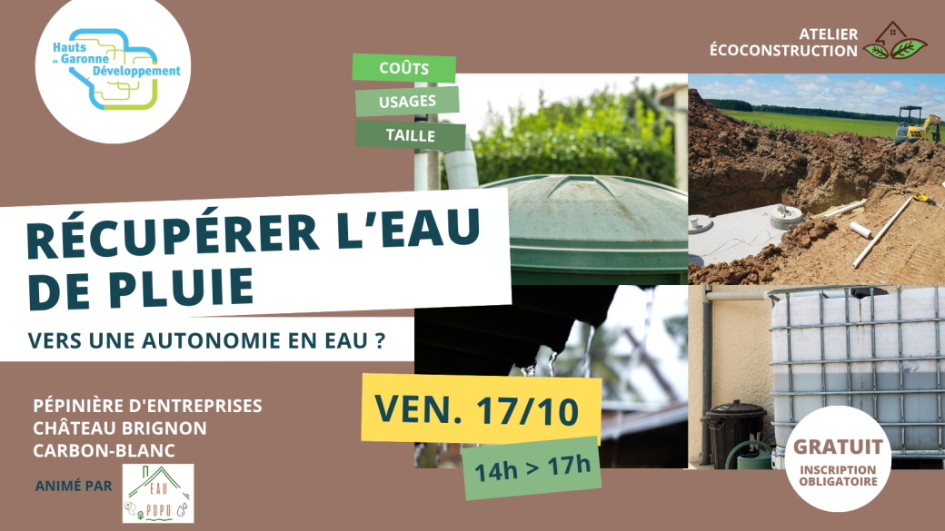 Récupérer l’eau de pluie