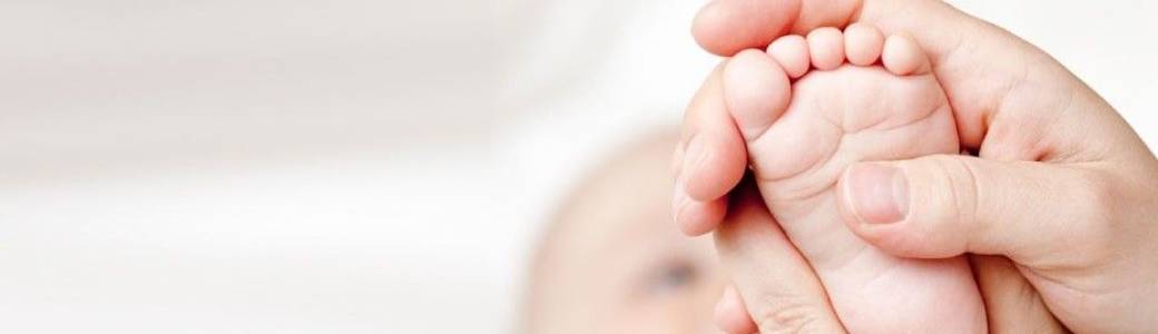 Réflexologie plantaire pour bébé