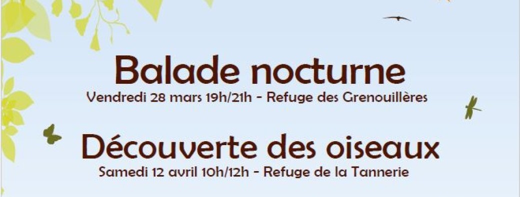 Refuges LPO - Découverte des oiseaux