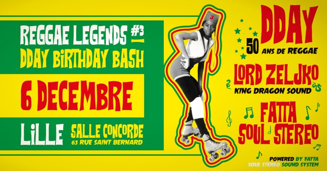 Reggae Legends #3 Dday Birthday Bash