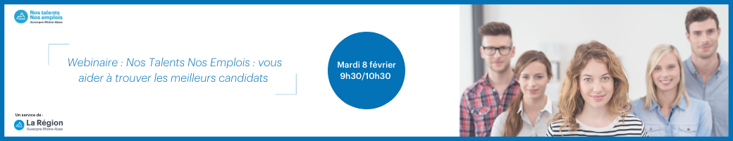 Webinaire Nos Talents Nos Emplois