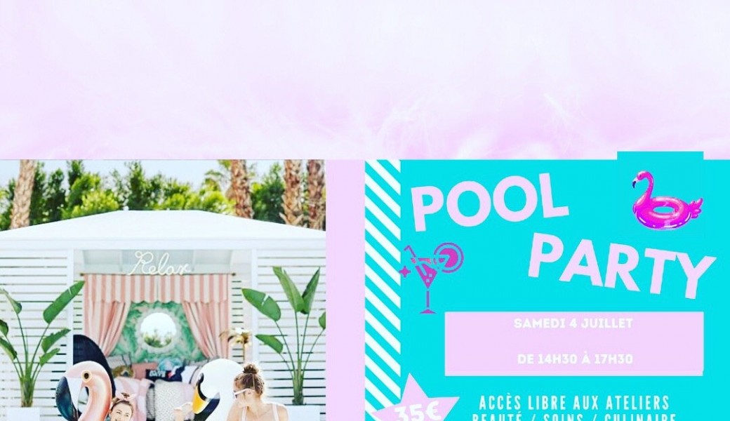 Règlement partenaire glossy pool party 04/07 saint Rémy 
