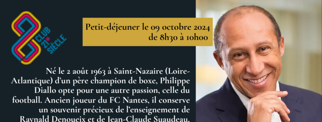 Règlement petit-déjeuner autour de Philippe Diallo