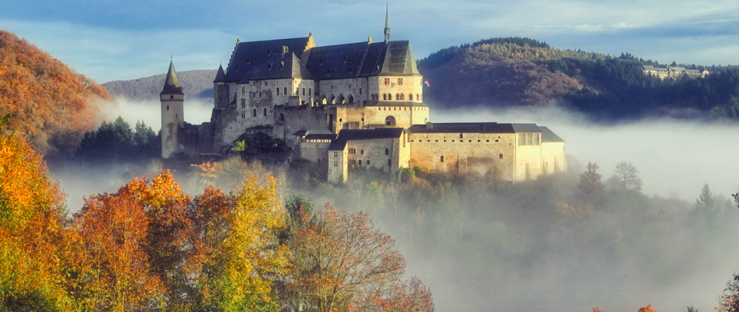 Reims en Champagne, Luxembourg ville et le château de Vianden