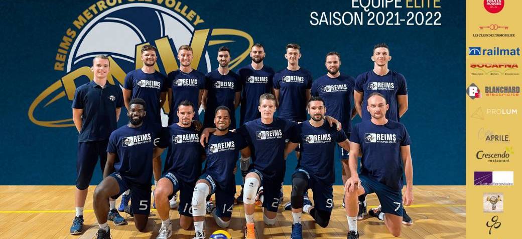 Reims Métropole Volley vs Grenoble Volley Université Club