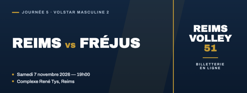 Reims vs Fréjus - Journée 5 - Volstar Masculine 2 