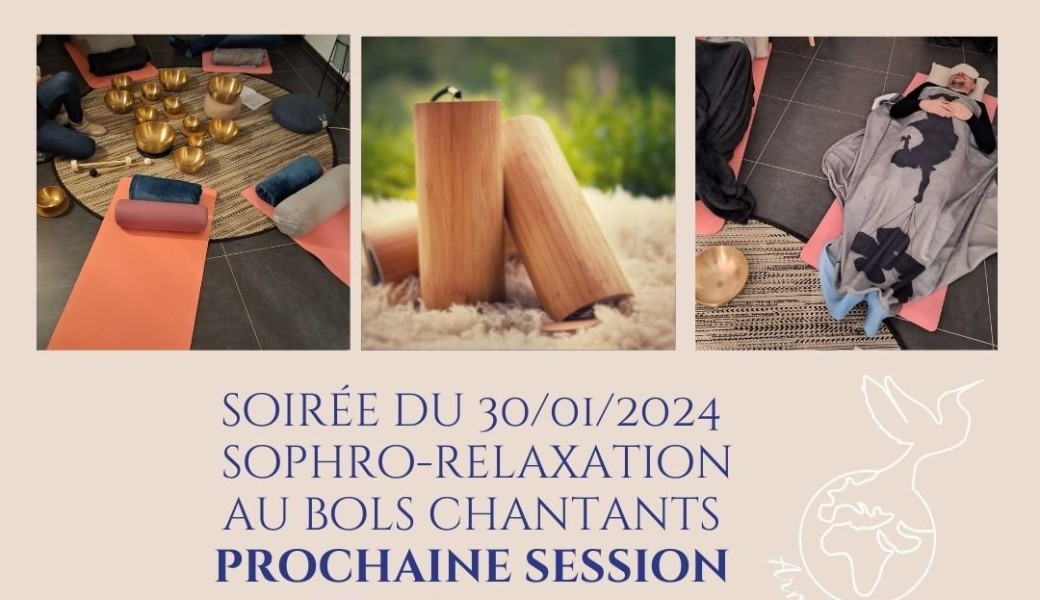 Relaxation aux bols chantants