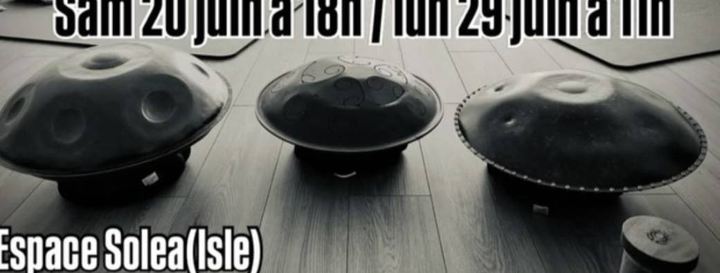 relaxation sonore au handpan
