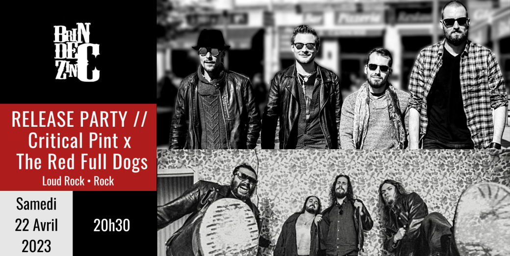RELEASE PARTY // Critical Pint x The Red Full Dogs (Loud Rock • Rock) 