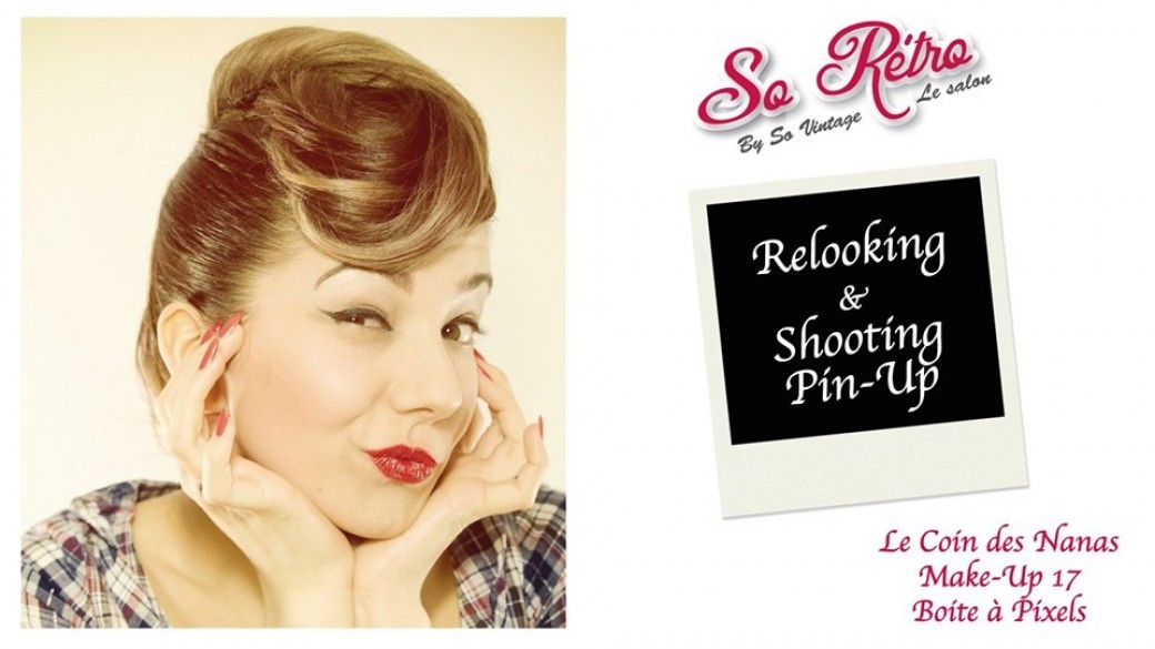 Relooking et Shooting Pin Up SO RETRO