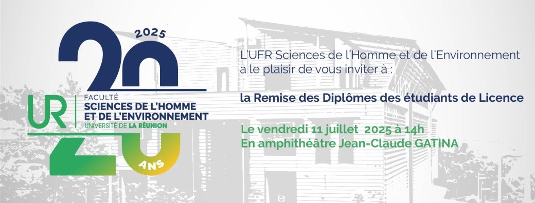 Remise des diplômes LICENCE 2025