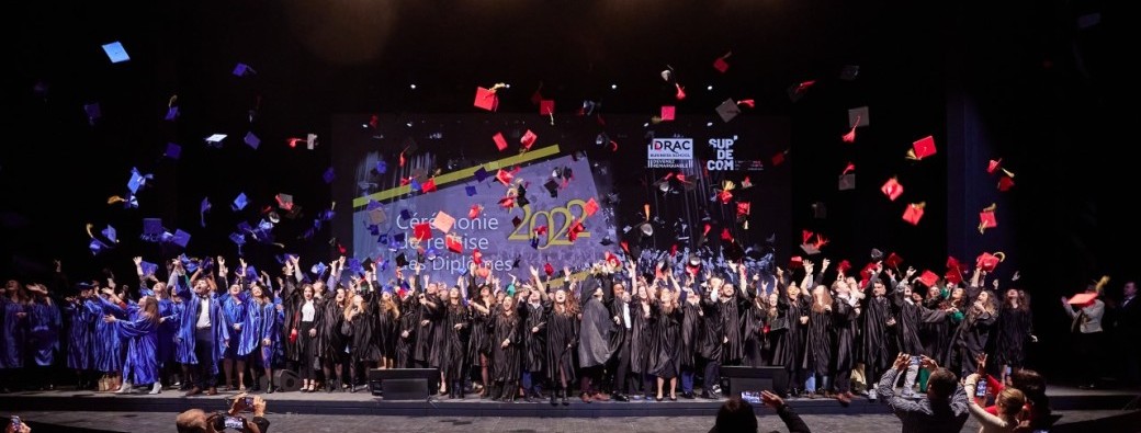 Remise des Diplômes SUP'DE COM Montpellier