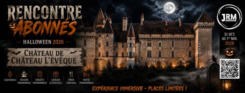 Rencontre abonnés 2026 - JRM Paranormal