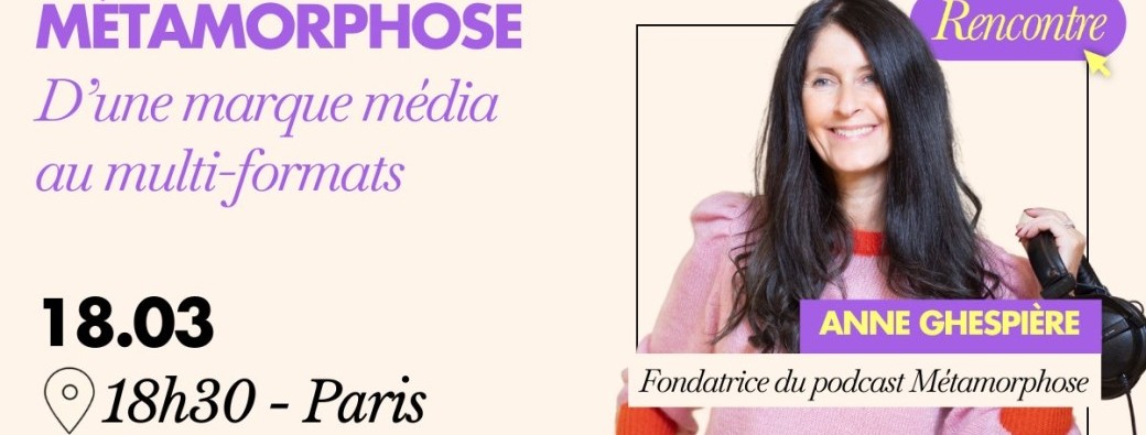 Rencontre Anne Ghespière - Métamorphose Podcast
