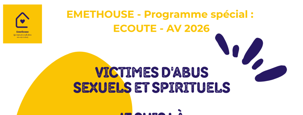 Rencontre Av 2026 - Spécial " Victimes d'abus sexuels et spirituels " 