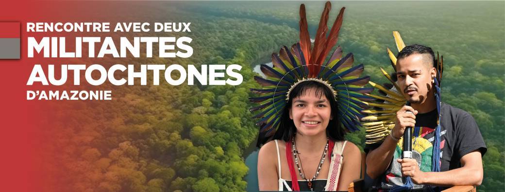 Rencontre avec Txai Suruí et Thiago Djekupe