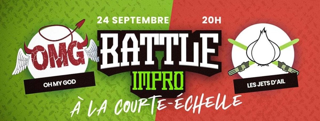 Rencontre d'improvisation : Jets d'Ail VS Oh My God !