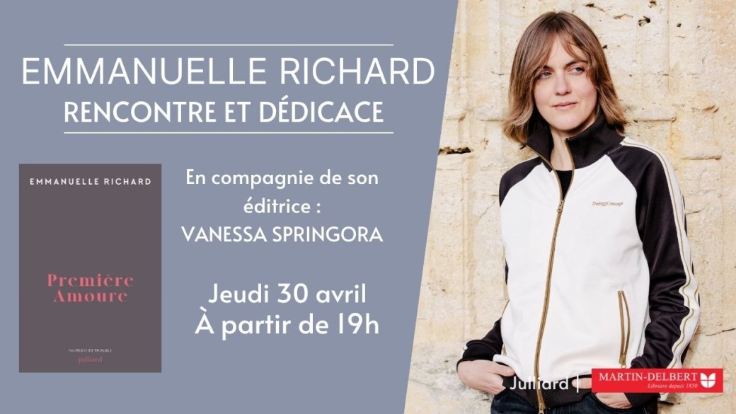 Rencontre Emmanuelle Richard & Vanessa Springora