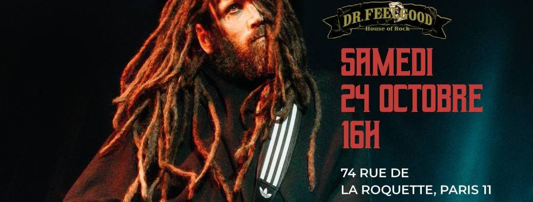 Rencontre et dédicace avec Brian Head Welch autour de son livre "Maintenant, je vois"
