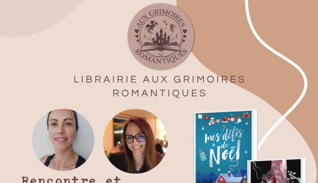 Rencontre et échange avec 2 autrices de romance
