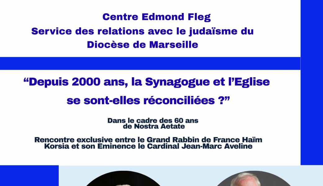 Rencontre exclusive : Haïm Korsia et Jean-Marc Aveline