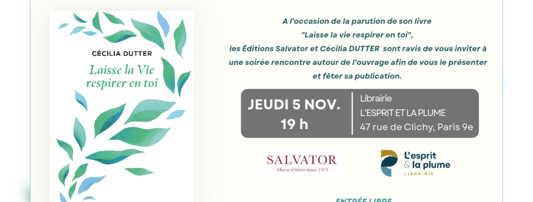 Rencontre "Laisse la vie respirer en toi"