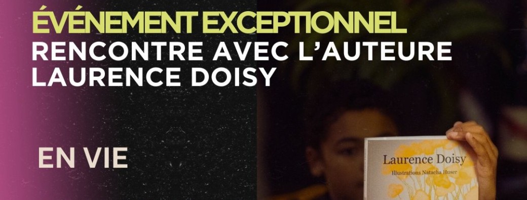 Rencontre littéraire : Laurence Doisy "En vie"