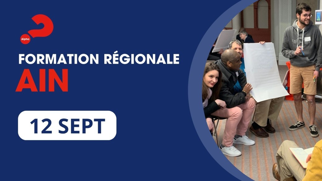 Rencontre régionale des parcours Alpha à Meximieux - 12 septembre 2026