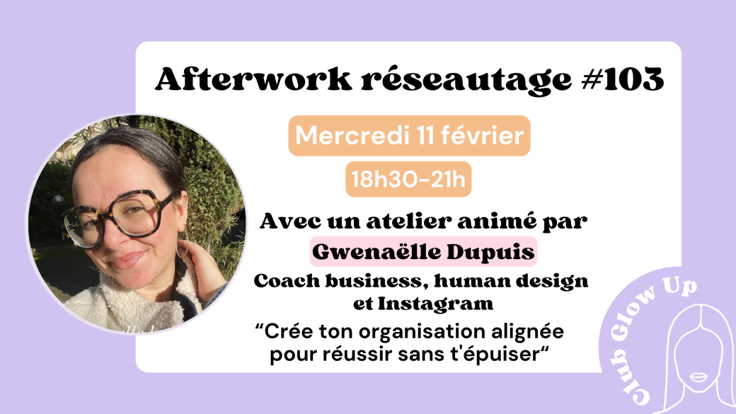 Rencontre réseautage #103