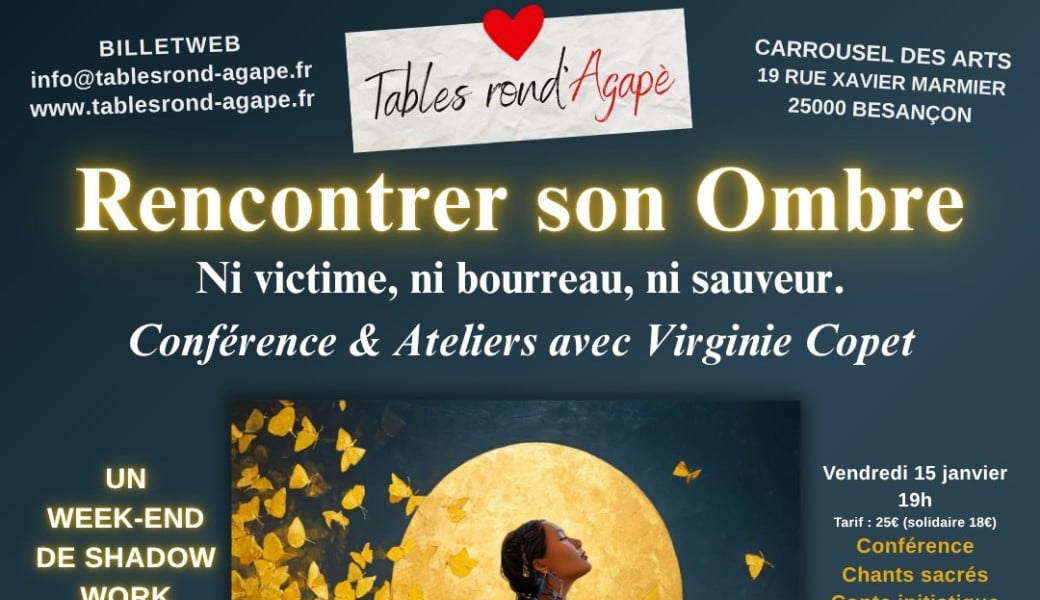 Rencontrer son ombre – Week-end avec Virginie Copet