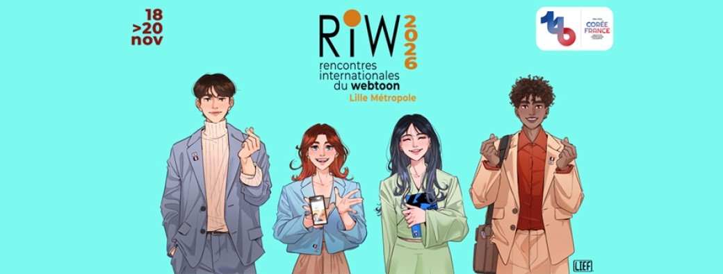Rencontres Internationales du Webtoon 2026 - 5ème édition Spécial CORÉE