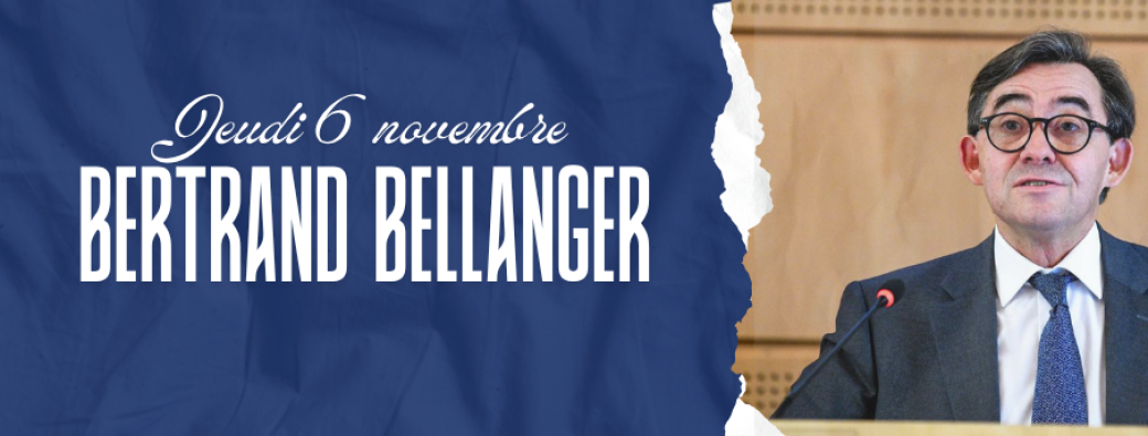 Rencontre avec Bertrand Bellanger