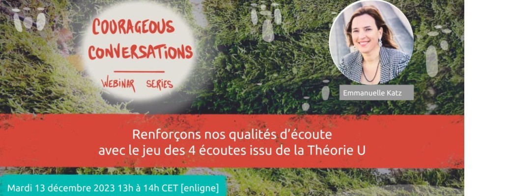 Renforçons nos qualités d'écoute avec le jeu des 4 écoutes