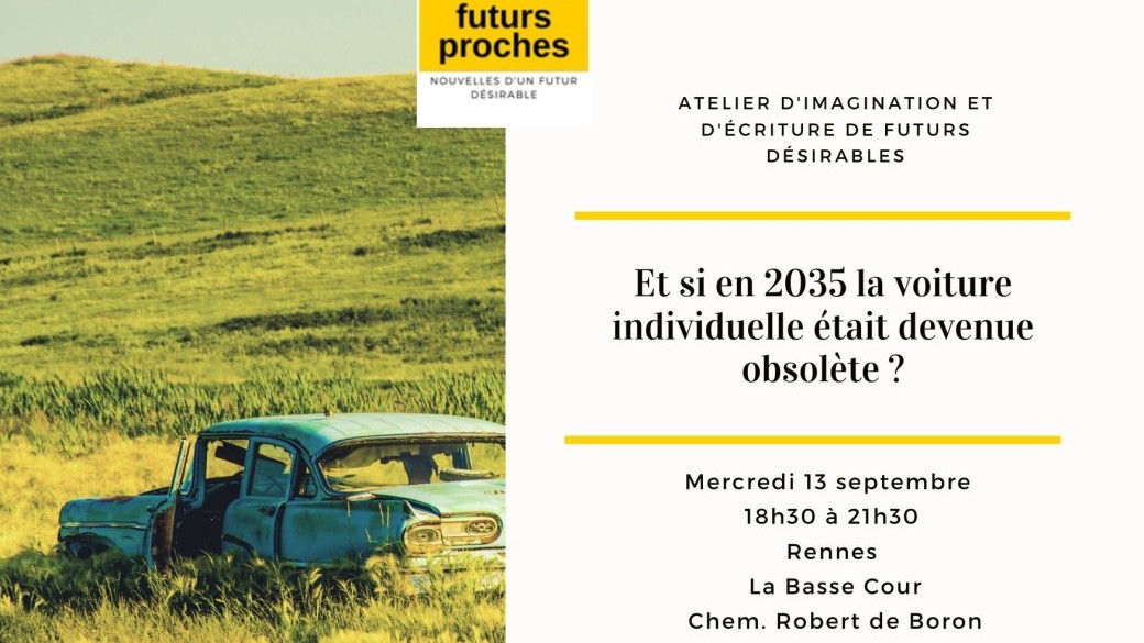 Tickets : Rennes - Et si en 2035 les voitures individuelles étaient  devenues obsolètes ? - Billetweb