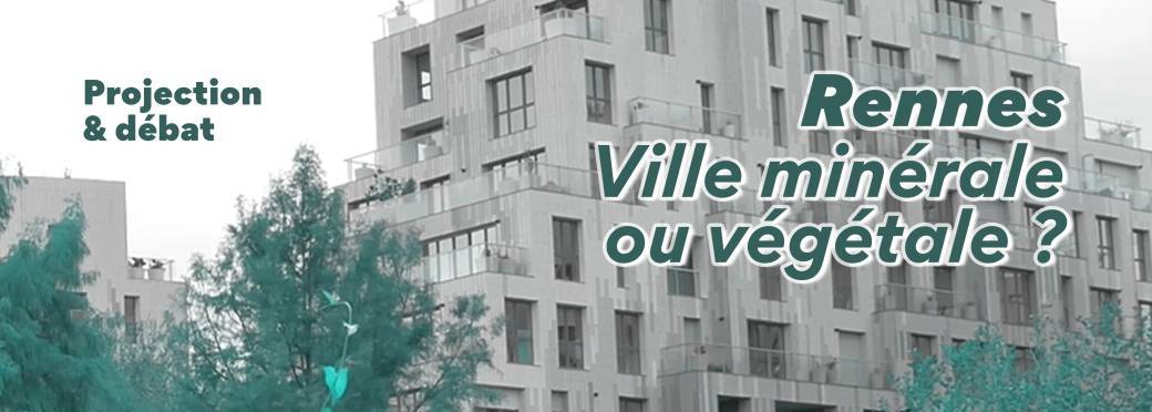 Rennes, ville plutôt minérale ou plutôt végétale?