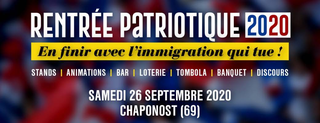 Rentrée Patriote du Rhône