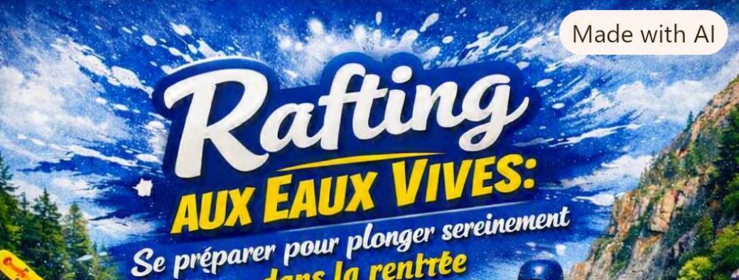 Rentrée Rafting et repas