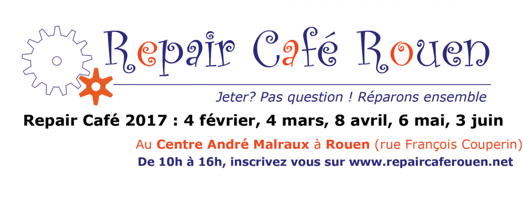 Repair Café Rouen à Cop 21 24 février 2018