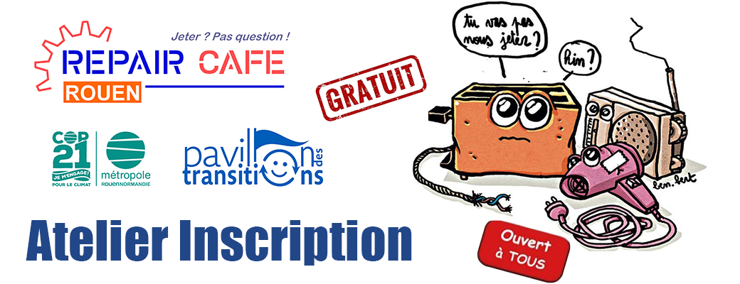 Repair Café Rouen du samedi 19 novembre 2022