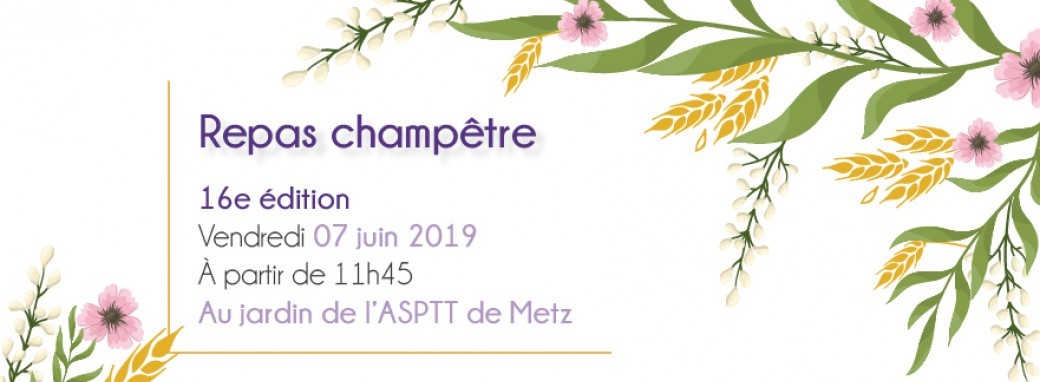 Repas champêtre 2019 Repas champêtre 2019