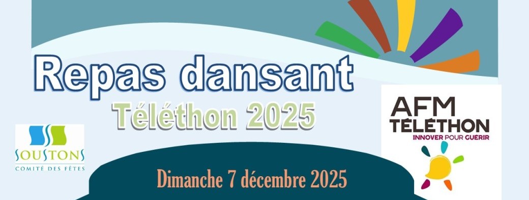 Repas dansant du Téléthon 