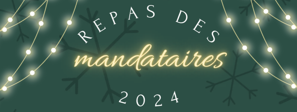 Repas des mandataires