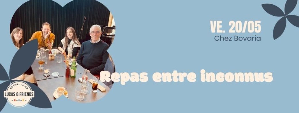 Repas entre inconnus — une soirée pour connecter autrement