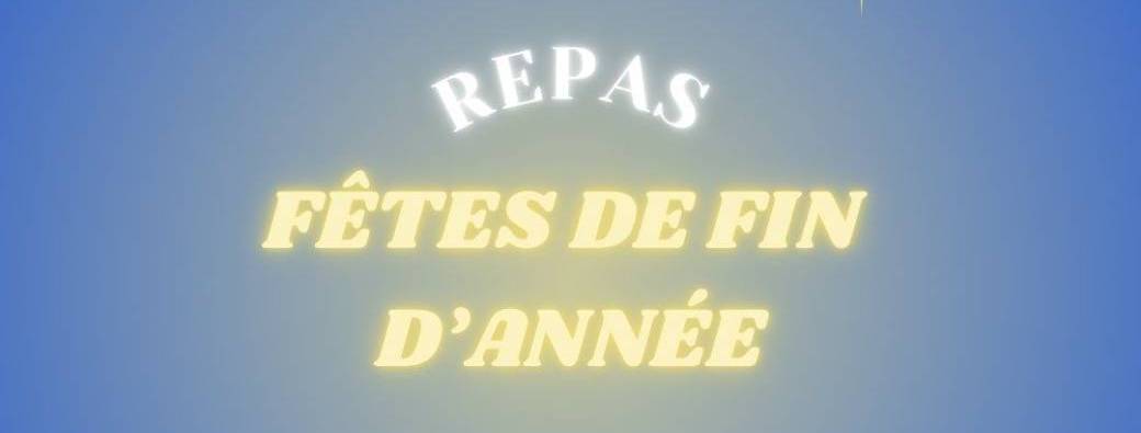Repas fêtes de fin d'année