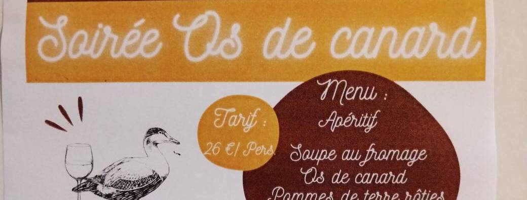 Repas Os de Canard