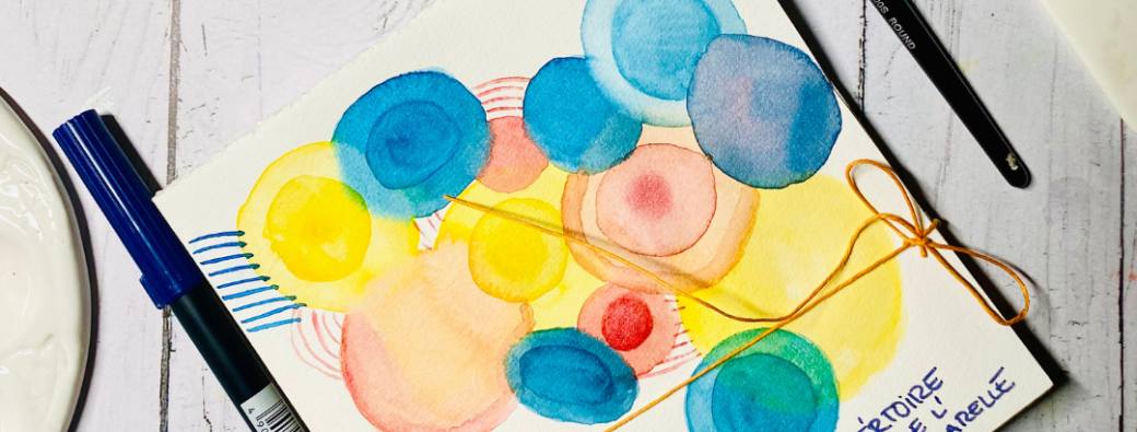 Je fabrique mon répertoire des bases à l'aquarelle (avec BlueVertSoul)