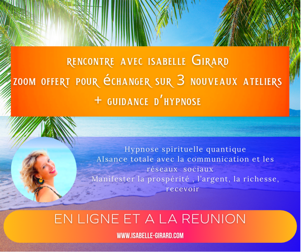 Offert - Comment créer l'argent pour venir aux classes d'Isabelle Girard (Rencontre du 20/05/2022)