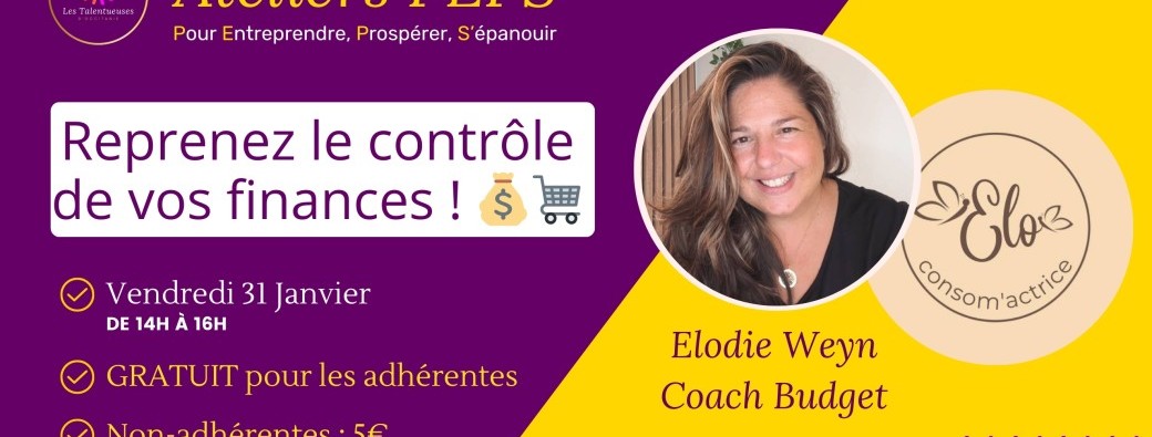 Atelier PEPS : Reprenez le contrôle de vos finances ! 